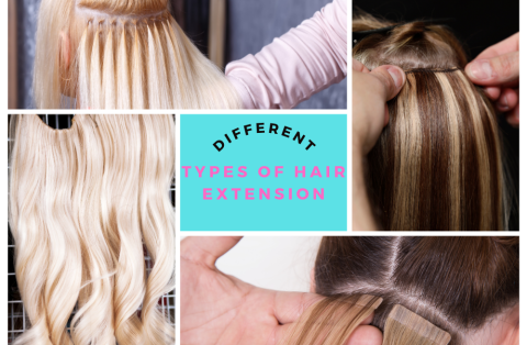 DIFFERENT TYPES OF HAIR EXTENSIONS
